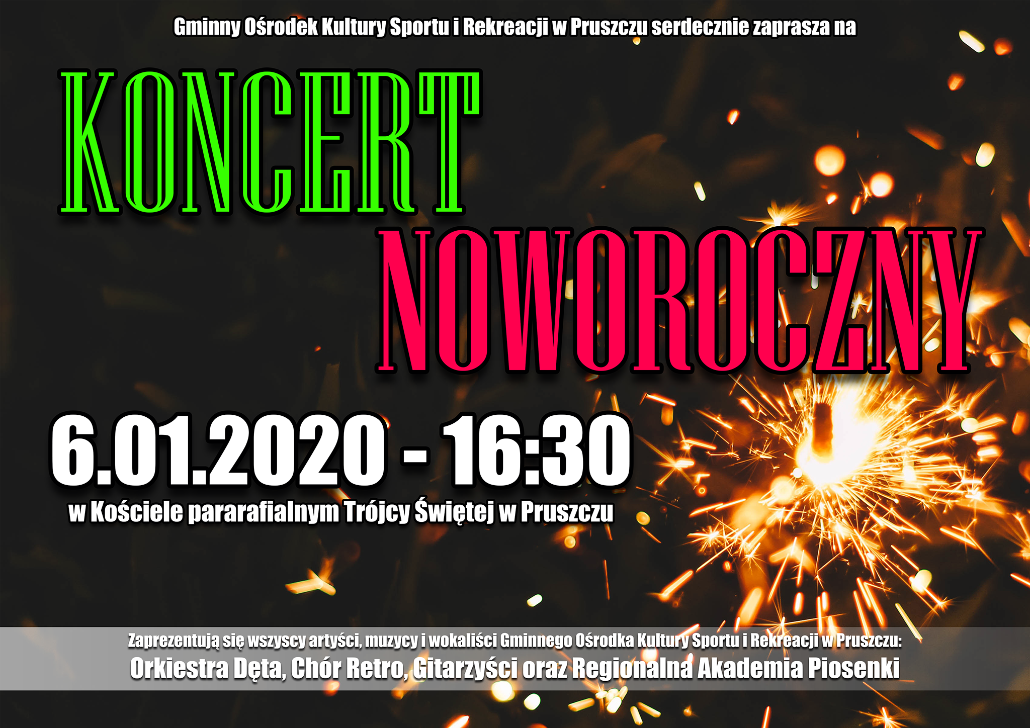 Koncert Noworoczny 2020 plakat INTERNET